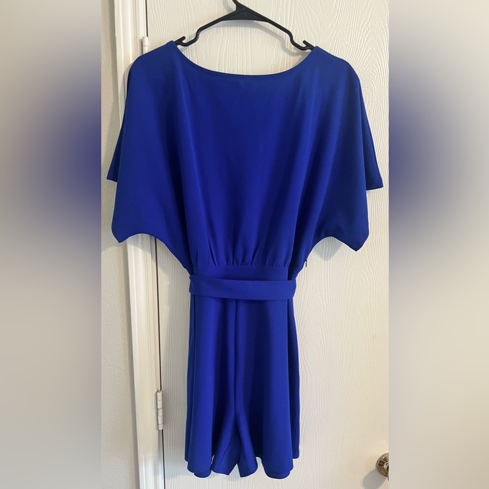 Cobalt Blue Women's Dress Romper